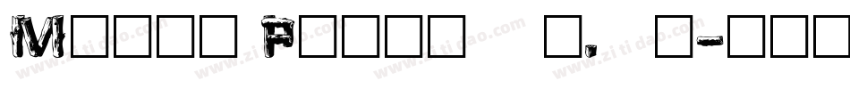 Megen Plain 001.001字体转换